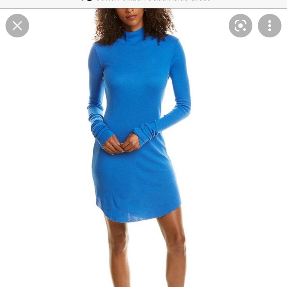 Cotton Citizen Blue Long sleeve Dress - size S